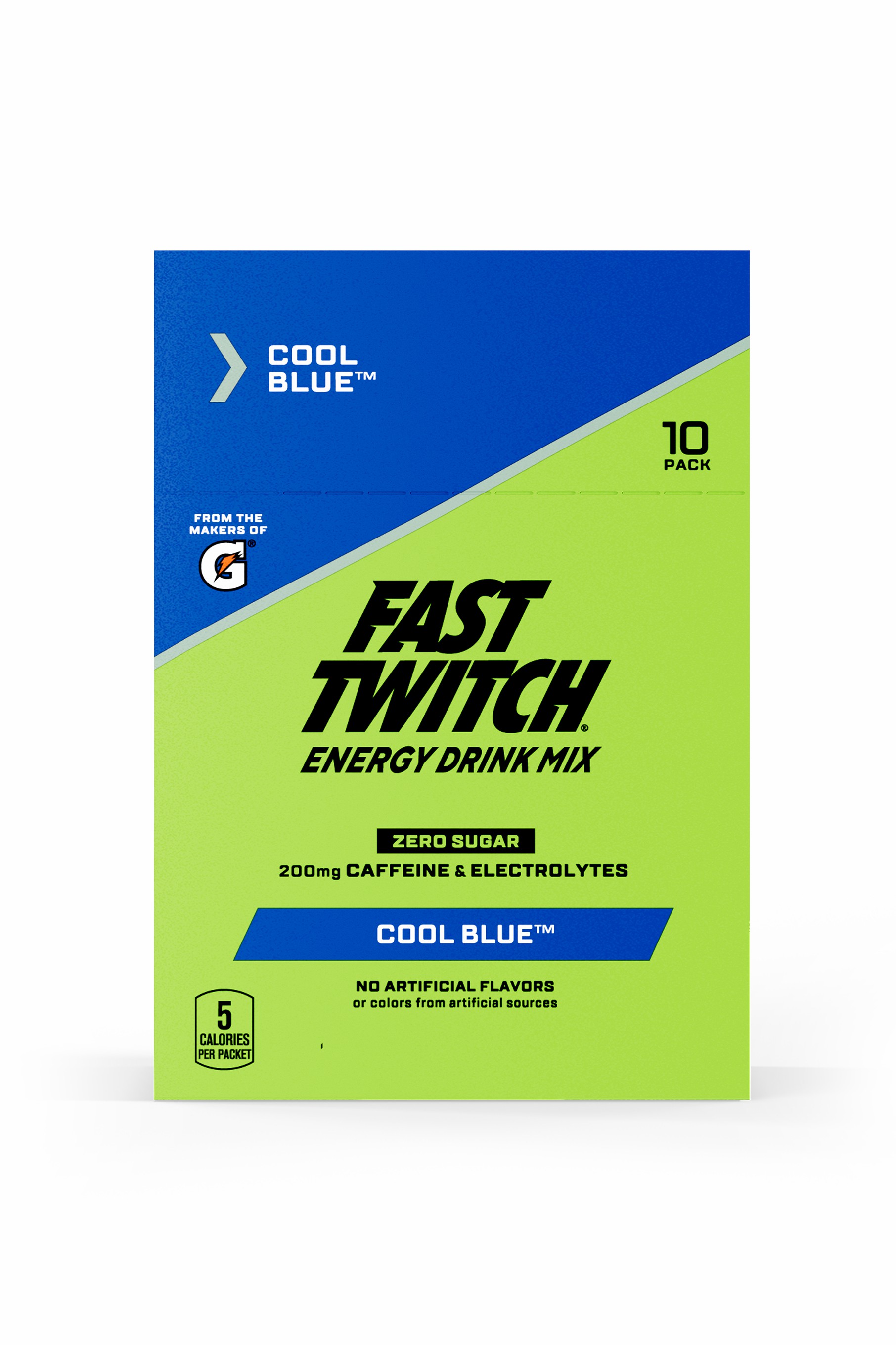 Gatorade Fast Twitch Powder Sticks (40 sticks) Powders Cool Blue | LP2948063