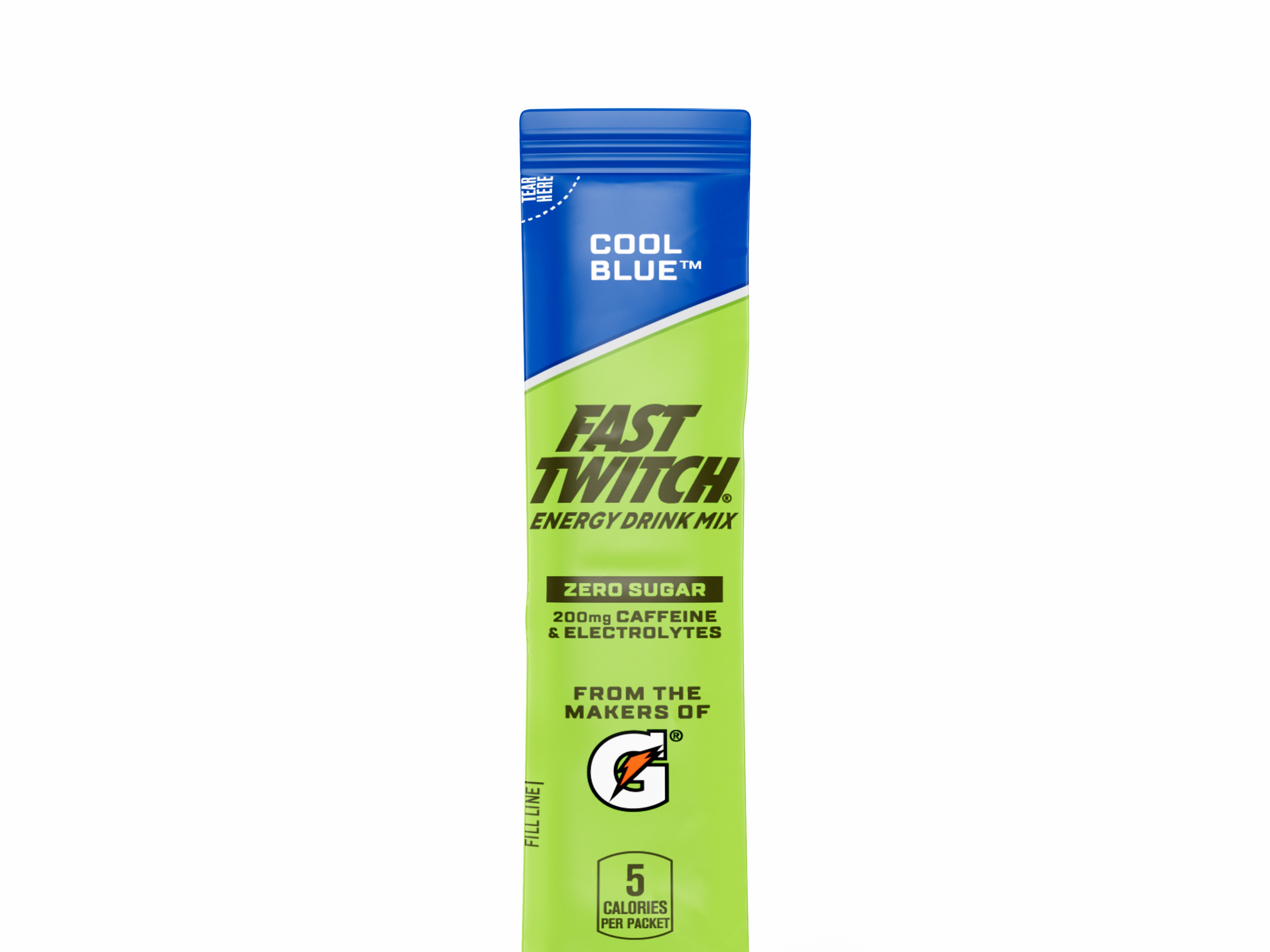 Gatorade Fast Twitch Powder Sticks (40 sticks) Powders Cool Blue | LP2948063