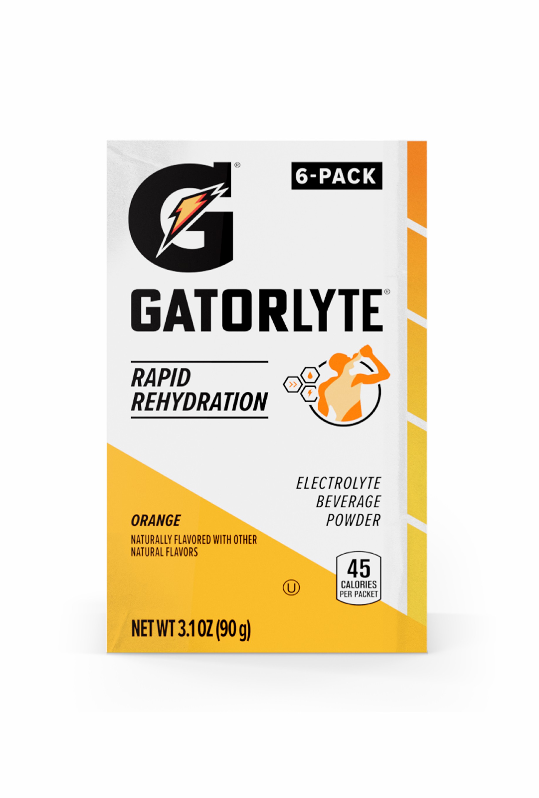 Gatorade Gatorlyte Powder (48 sticks) Powders Orange | BT1023758