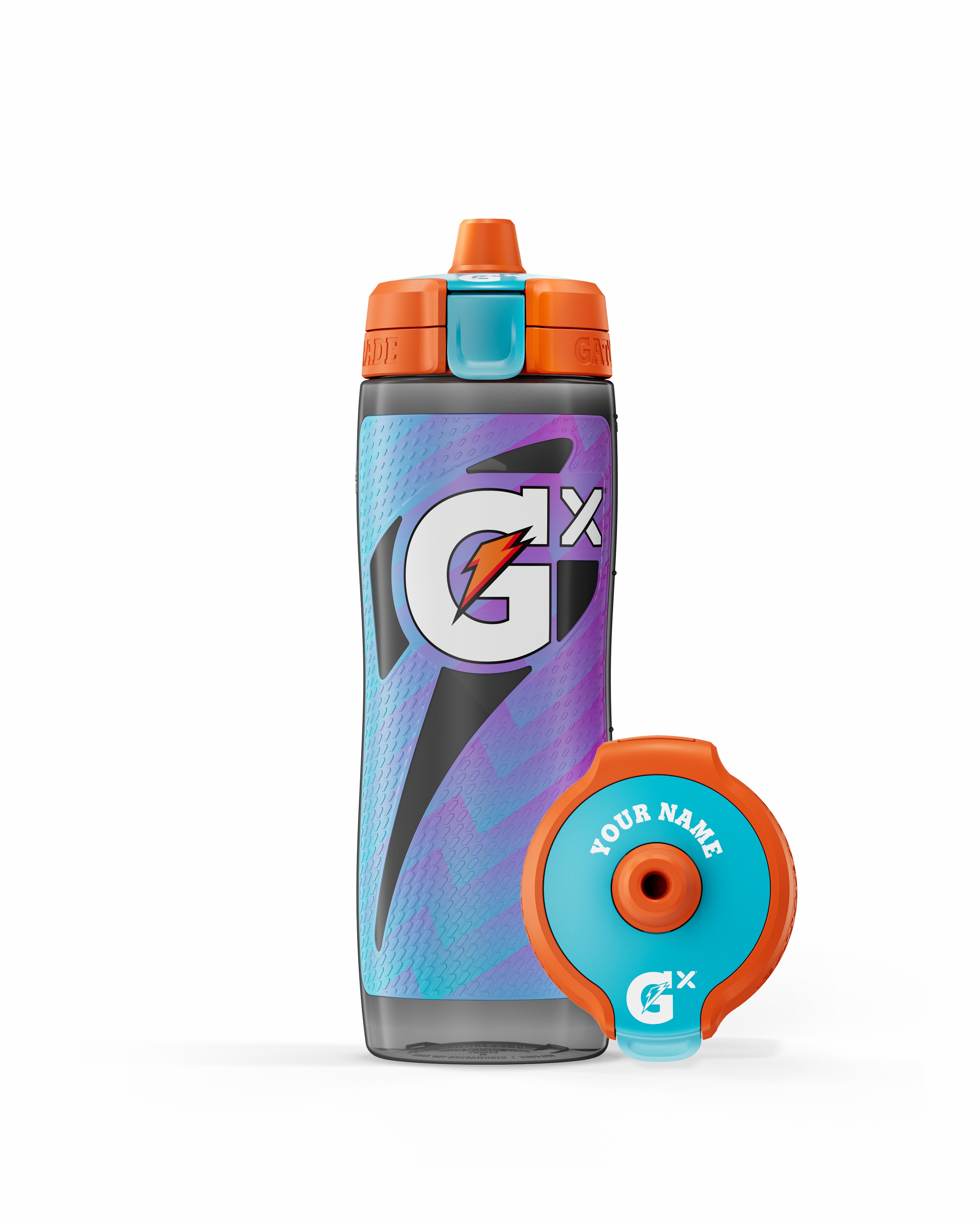 Gatorade Gx Momentum Water Bottle (30 oz) Bundle Water Bottles Neon Blue | HI7695241
