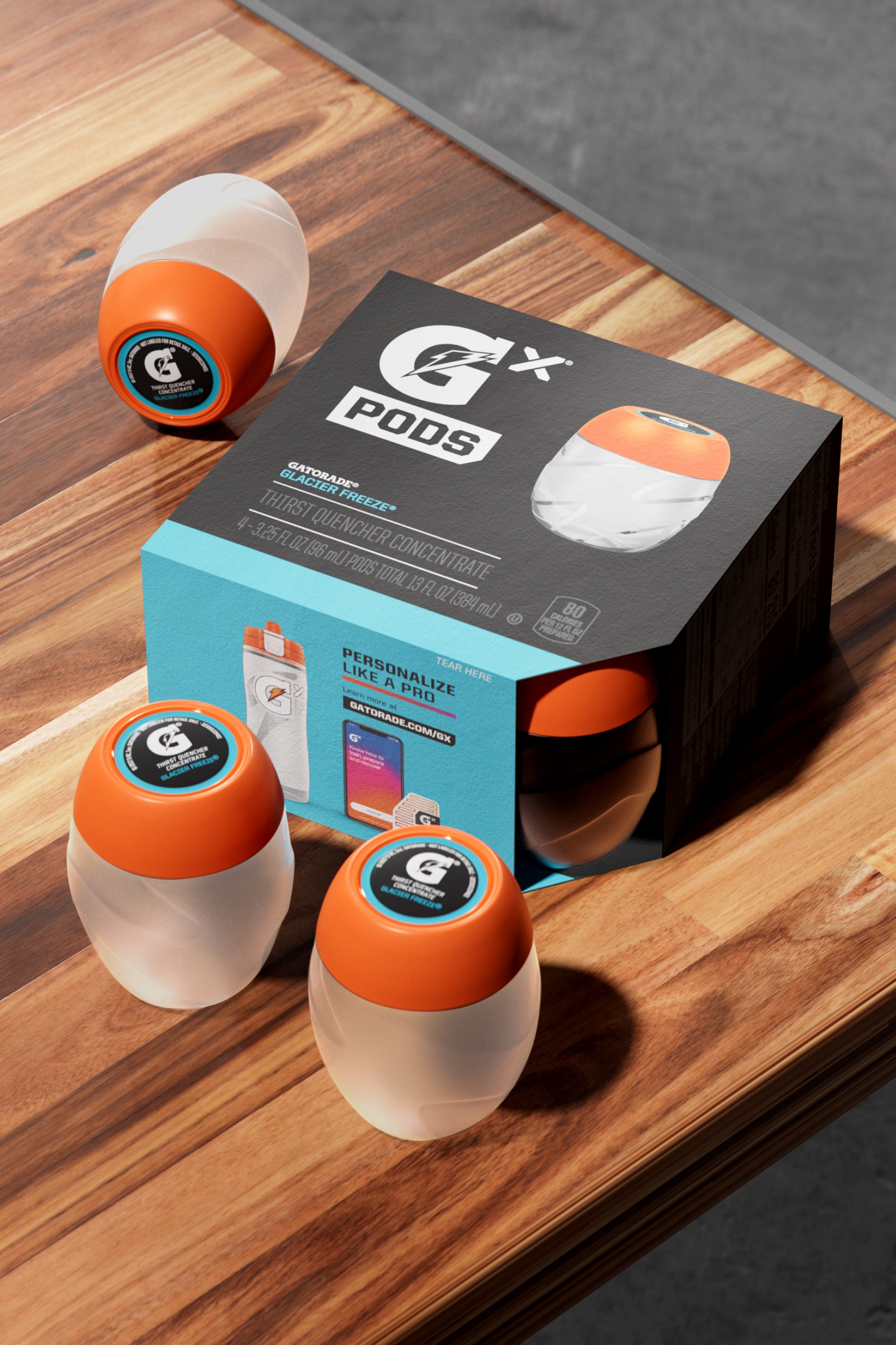 Gatorade Gx Pod (48 pods) Pods Glacier Freeze | IQ0315679