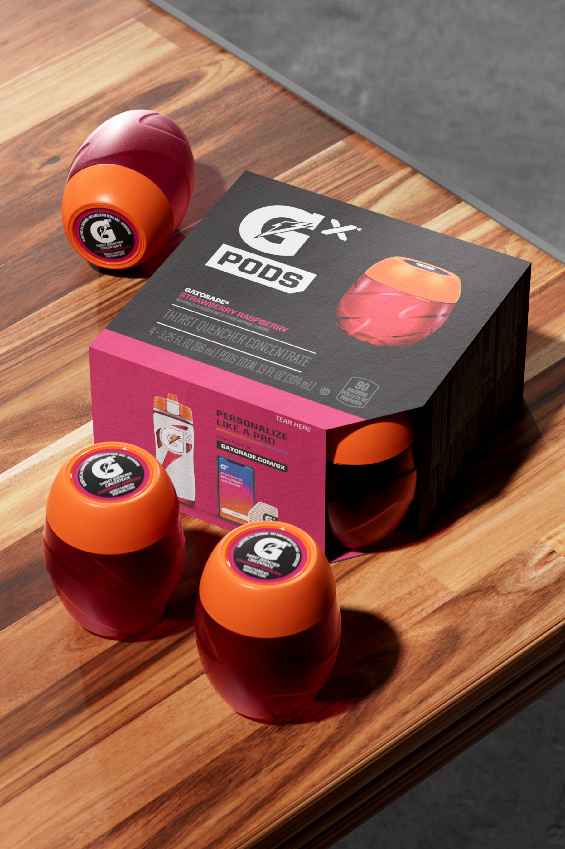 Gatorade Gx Pod (48 pods) Pods Strawberry Raspberry | XL5370462