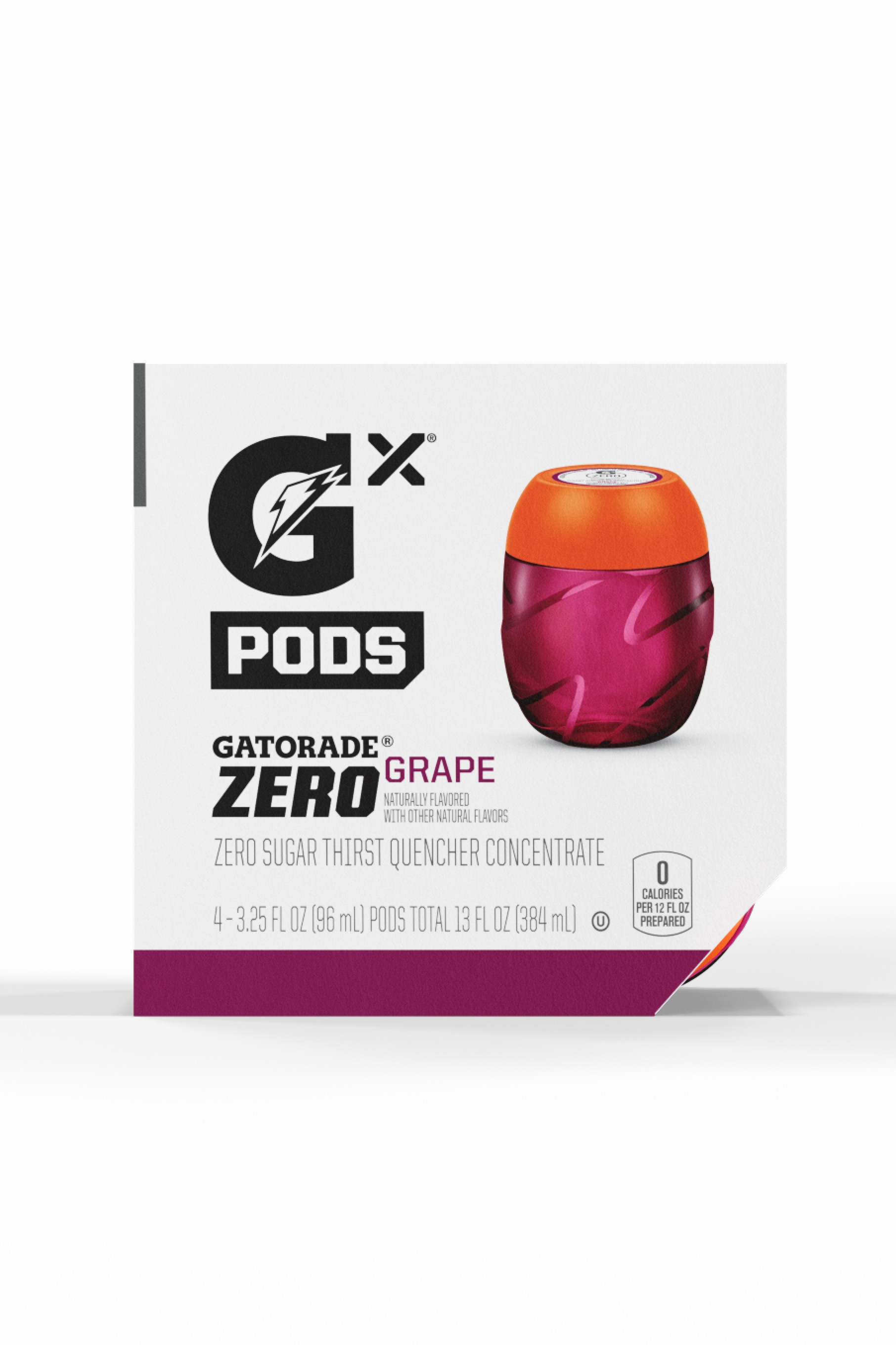 Gatorade Gx Pod (48 pods) Pods Zero Grape | LE2145769