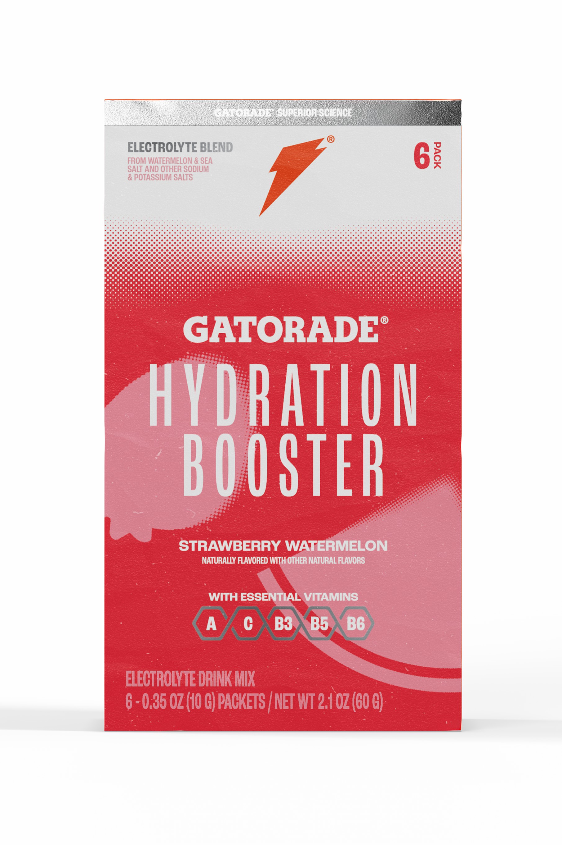 Gatorade Hydration Booster Powder (18 sticks) Powders Strawberry Watermelon | DP6087531