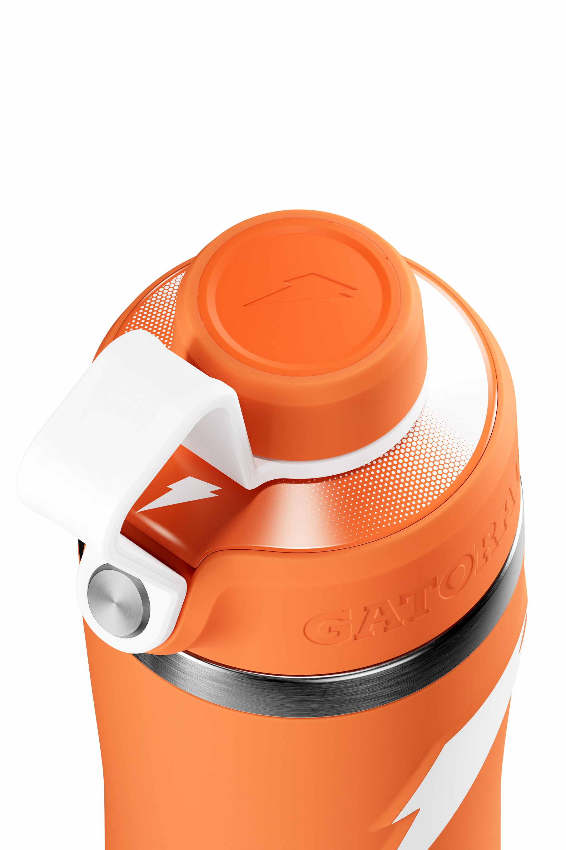 Gatorade Overtime Stainless Steel Water Bottle (Screw Cap) Bundle 22oz Water Bottles Orange | QO2063914
