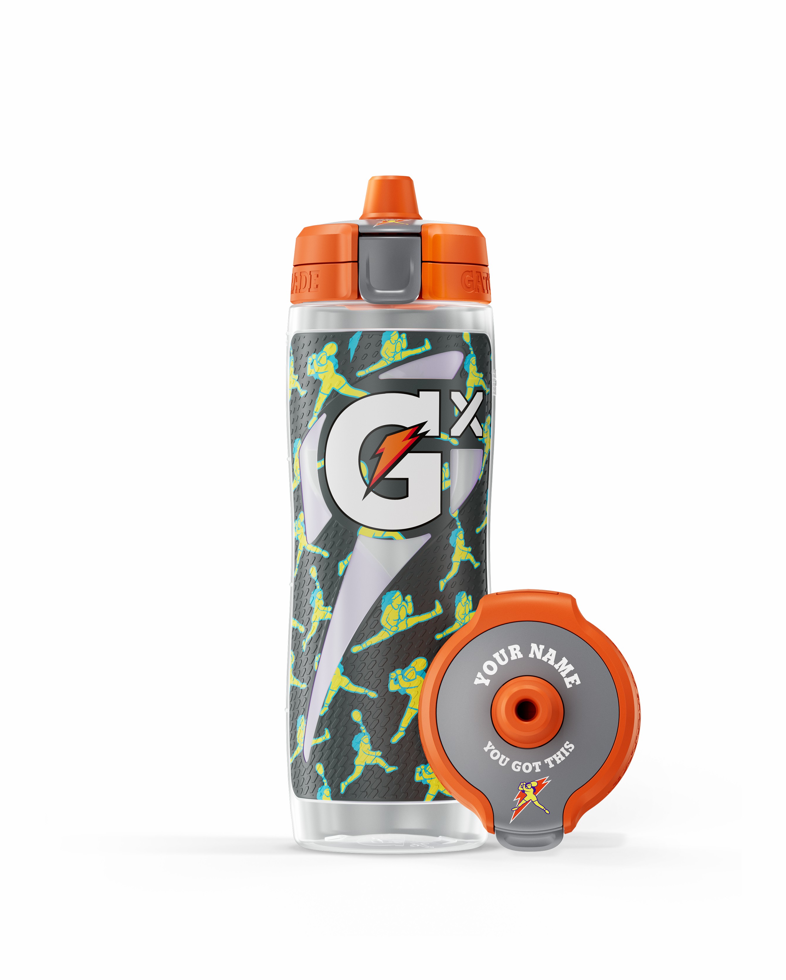 Gatorade Serena Williams Gx Collaboration Bottle (30 oz) Bundle Water Bottles Grey | OB3762905